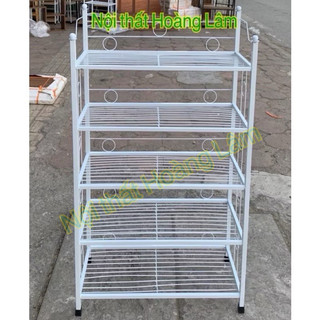 (Ship hoả tốc ) Kệ giầy dép 5 tầng sắt mỹ nghệ