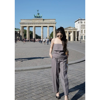  SET ÁO CÚP NGỰC MIX QUẦN TÂY ỐNG ĐỨNG SIÊU SANG CHẤT VẢI CHÉO Ý CAO CẤP KHÔNG NHĂN MỀM MẠI PHONG CÁCH HÀN QUỐC 