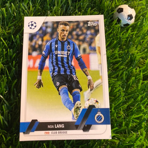 [ CHÍNH HÃNG ] - TOPPS UCC JAPAN 2023 - NOA LANG (CLUB BRUGGE)