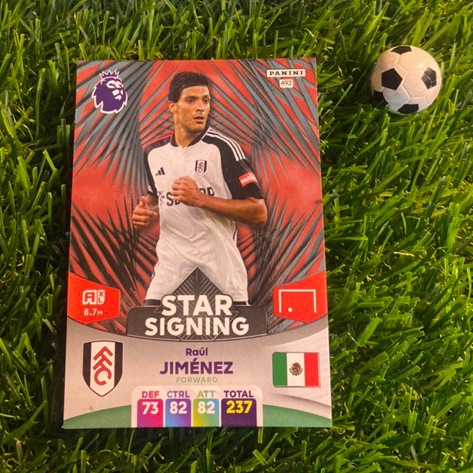 [ CHÍNH HÃNG ] - STAR SIGNING - PANINI ADRENALYN XL EPL 2024 - RAUL JIMENEZ (FULHAM)