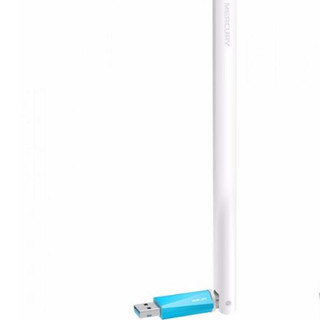 Đầu USB thu sóng wifi cho PC máy tính để bàn Mercury MW150UH 1 râu anten 3in1 3 chức năng phát sóng và repeat laptop