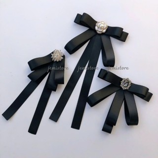 Tag nơ cài áo sơ mi, nơ cài cổ áo váy nữ (hình thật)