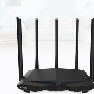 Router phát wifi Tenda AC7 5 râu xuyên tường 2 băng tần 2.4gHz 5gHz tốc độ 1200Mbps Có chức năng Repeater modem