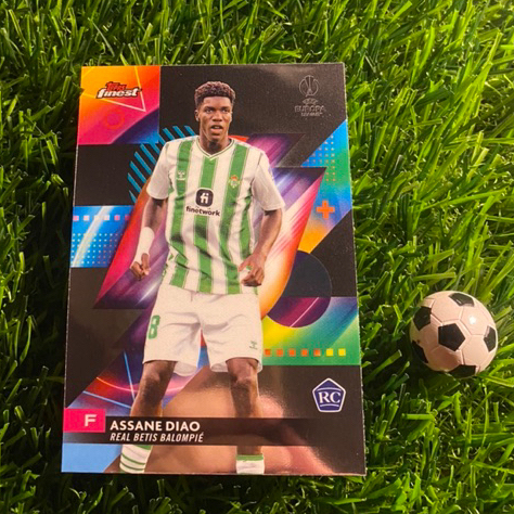 [ CHÍNH HÃNG ] - RC - TOPPS FINEST 2024 - ASSANE DIAO (REAL BETIS)