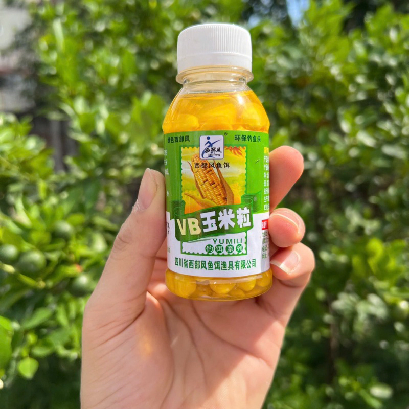 Mồi ngô câu cá ủ sẵn hương liệu dẫn dụ cá, mồi câu cá, mồi ngô xả ổ câu cá