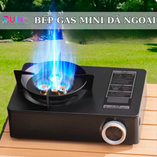 Bếp Gas Mini Dã Ngoại Kèm Hộp Xách Thuận Tiện, Bếp Ga Đơn 3 Đầu Đốt Chất Liệu Cao Cấp X612
