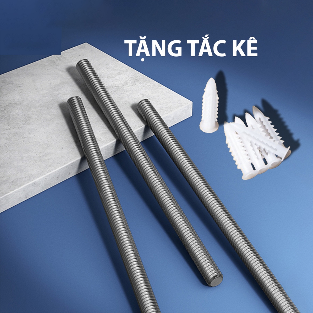 Chốt âm kệ treo tường  kèm tắc kê nhựa chốt kệ treo tường vít nở đạn chốt đỡ kệ gỗ