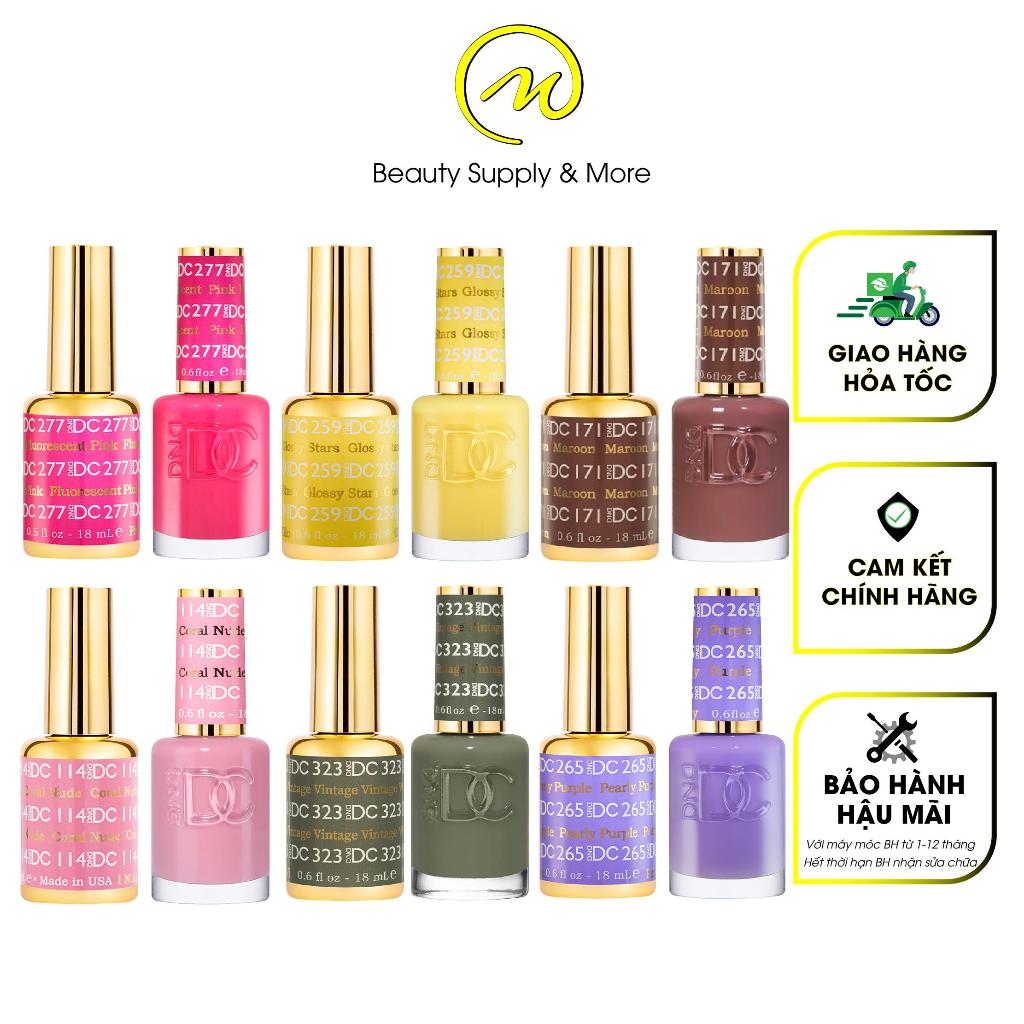 SƠN MÓNG DND-DC MỸ 🇺🇸 BÁN THEO CẶP GỒM 1 SƠN THƯỜNG VÀ 1 SƠN GEL | 2