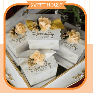 (Set 100h) Hộp quà hình vuông, hộp quà làm tháp bánh ăn hỏi, tặng quà khách hàng sự kiện sang trọng