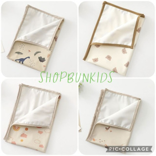 Lót Thay Bỉm Cho Bé/Lót Chống Thấm 2 Mặt Chất liệu Polyester Không Thấm Nước poly ( màu ngẫu nhiên )