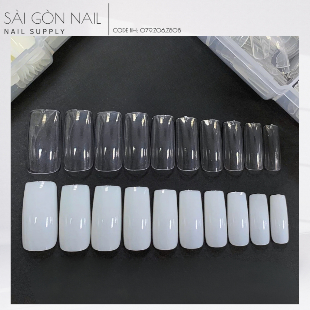 Móng Úp Chân Phom Dài, Móng Nối Úp Chân Dài [Sài Gòn Nail]