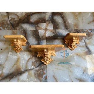 bộ kệ nho treo tường | bàn thờ chúa bằng gỗ | bàn thờ công giáo hiện đại lắp phòng khách cho tượng chúa cao 30,40,50cm