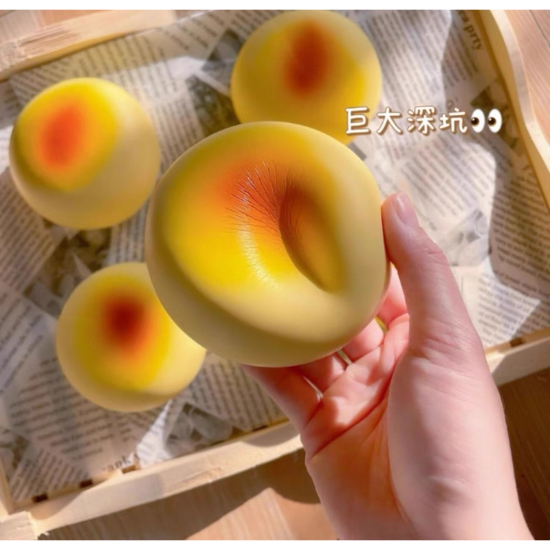 Squishy bánh tròn hoàng hôn Hachimi siêu mềm chậm tăng ❤️‍🔥🌆