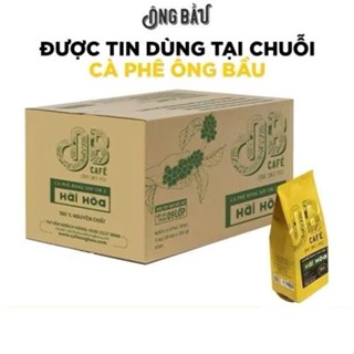 ÔNG BẦU - Thùng 8 Túi Ông Bầu Cà Phê Nguyên Hạt OB2 - Hài Hòa - Túi 1 Kg