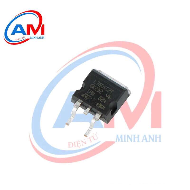 [SET 5c] L7805C2T SMD TO-263 7805 chính hãng (L7805CD2T-TR)