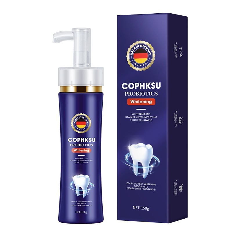 Kem Trắng Răng COPHKSU Nhập Khẩu Đức - Gel Trắng Răng Nano COPHKSU Đánh Bật Cao Răng Mảng Bám, Sạch Ố Vàng Cao Răng