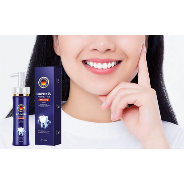 Kem Trắng Răng COPHKSU Nhập Khẩu Đức - Gel Trắng Răng Nano COPHKSU Đánh Bật Cao Răng Mảng Bám, Sạch Ố Vàng Cao Răng
