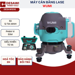Máy Cân Bằng Laze DESAWI/WUMI 12 Tia Xanh Siêu Sáng Bắn Cốt Cân Mực Laser Cao Cấp Giá Rẻ Chính Hãng DESAWI016