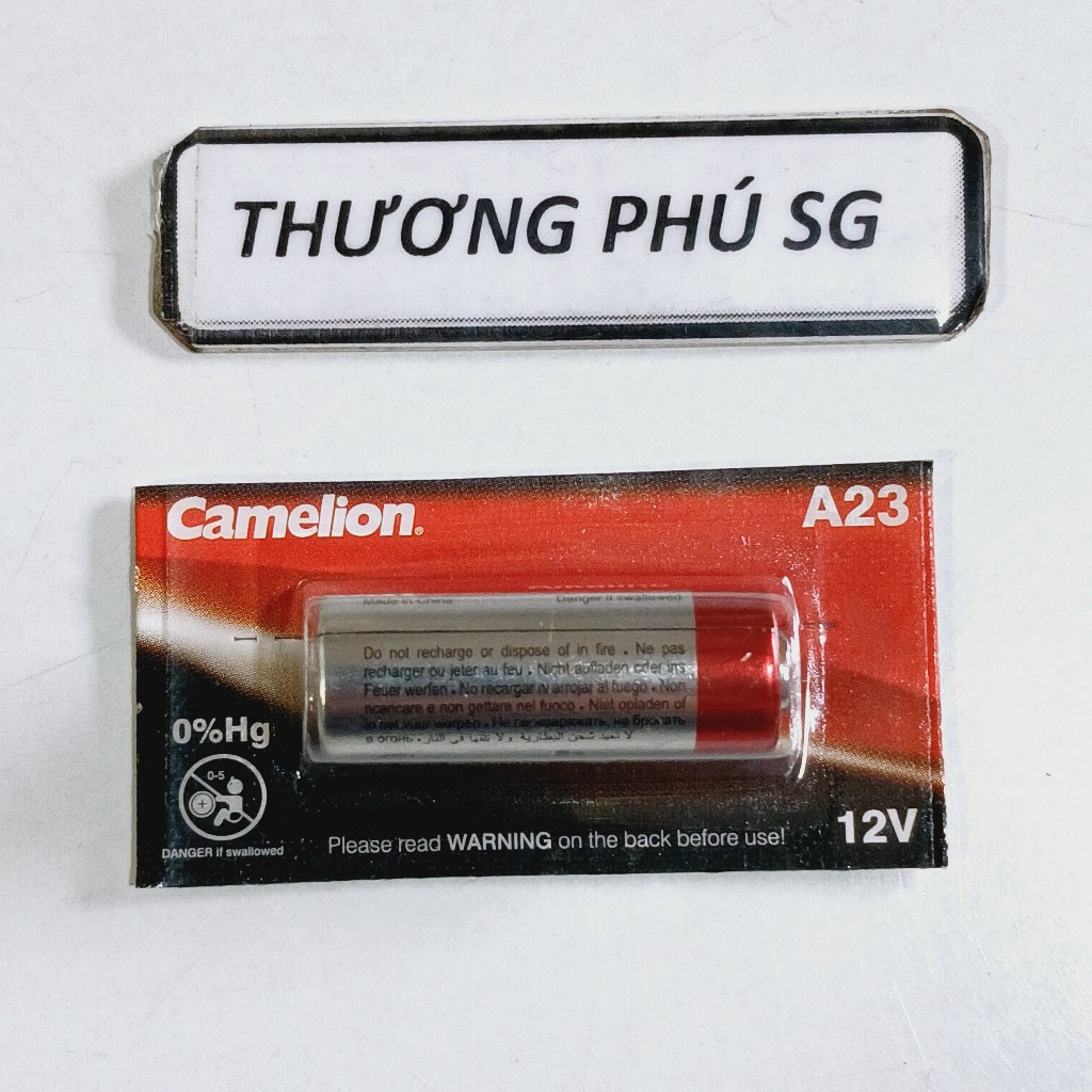 Pin A23 - 12V (A23-BP5) / Pin Camelion Alkaline (Chính hãng LOẠI TỐT)