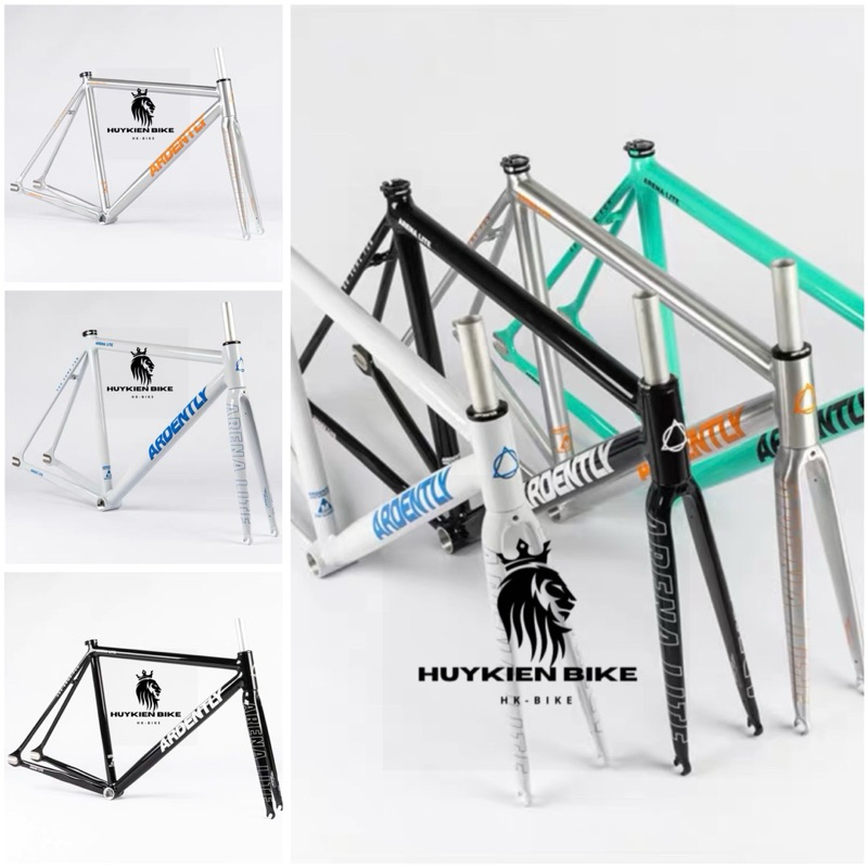 Khung xe đạp Fixed Gear ARDENTLY chính hãng có sẵn bảng màu