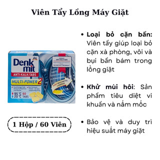 Viên tẩy lồng giặt Denkmit