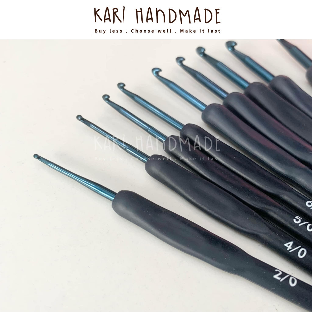 Kim móc cán dẻo màu xanh đen cá tính