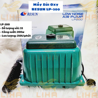 Máy Sủi Khí Bể Cá RESUN LP20 LP40 LP60 LP100 LP200 - Máy Oxy Cho Bể Cá Koi