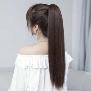 [CAO CẤP] <HÌNH THẬT>Tóc giả - Tóc cột thẳng 60cm-CT60