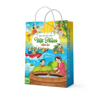 Sách - Bộ Truyện Cổ Tích Việt Nam Song Ngữ Anh Việt Cho Bé Dành Cho Bé Từ 3 Tuổi (Bộ 8 cuốn)