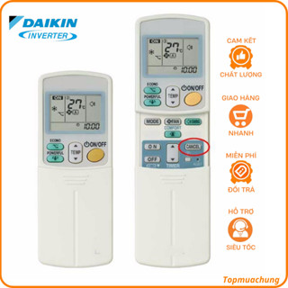Điều khiển điều hòa Daikin nhiều loại - Remote máy lạnh Daikin.