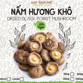  NẤM HƯƠNG KHÔ LOẠI 1 - HẠT BAN MÊ FOOD 