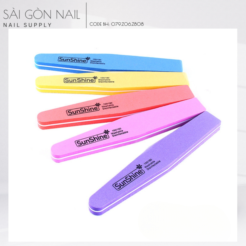 Phao dũa mịn Sunshine (buffer lục giác) chuyên dụng cho dân làm móng - Sài Gòn Nail