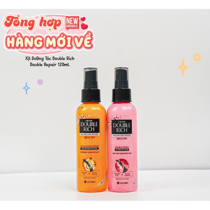 Xịt dưỡng tóc double rich
