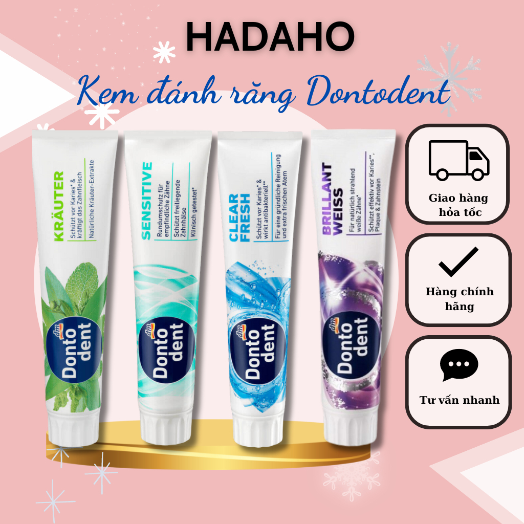 Kem đánh răng Dontodent 125ml Đức