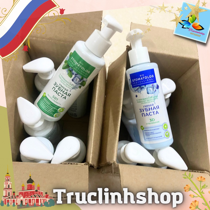 Kem đánh răng thông minh Bio Stoatolog 150ml Nga