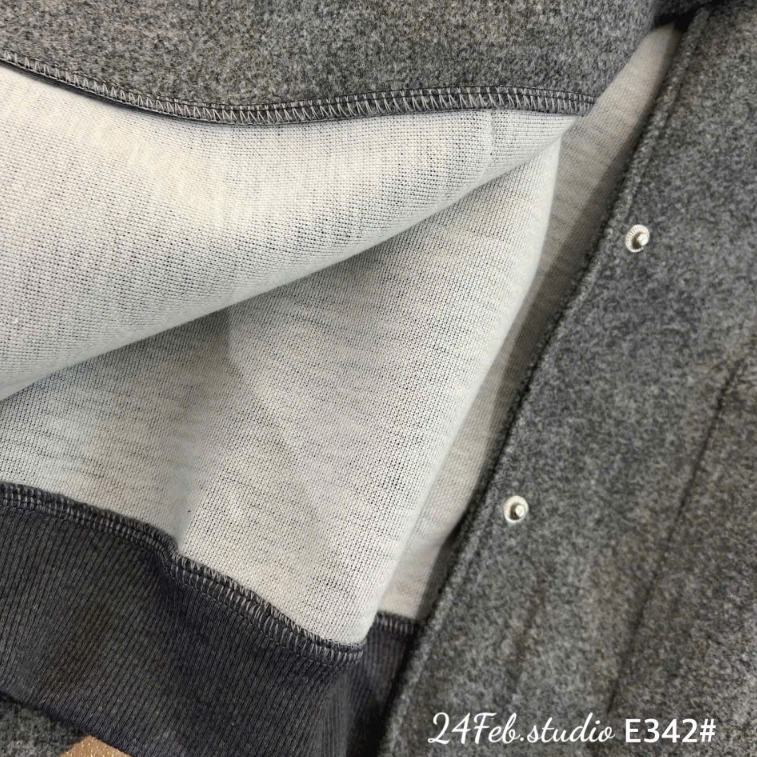 Áo khoác bomber nữ dạ ép cúc bấm phong cách basic Hàn Quốc 24Febstudio KAH39 | BigBuy360 - bigbuy360.vn