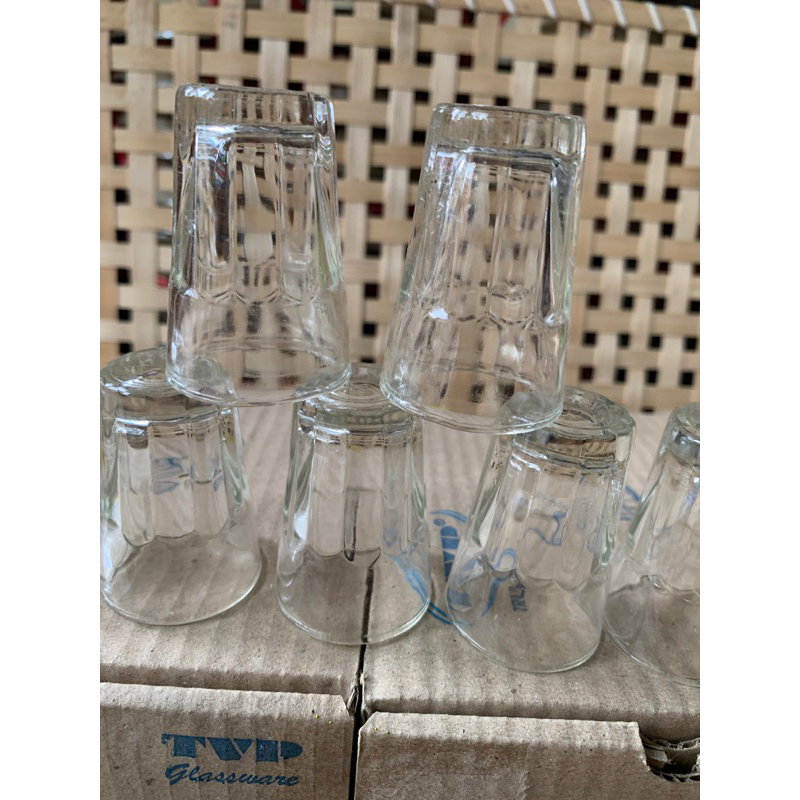 Sét 12 Ly nhỏ thủy tinh 25 ml
