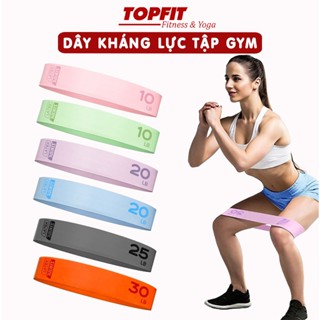 Dây Kháng Lực Miniband Aolikes 3619 Version 2024 Cao Cấp Hỗ Trợ Tập Gym Độ Mông Đùi Chất Liệu Cao Su TOPBODY - BAKLU03