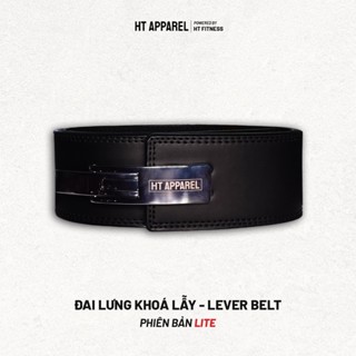 Đai Lưng Cứng Tập Gym Khóa Lẫy HT Apparel - HT Apparel Lever Belt Phiên bản LITE