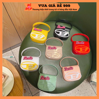  Túi silicon BARBIE mini đeo chéo nữ đẹp thời trang hàn quốc dễ thương cute giá rẻ cho mẹ và bé DC341 