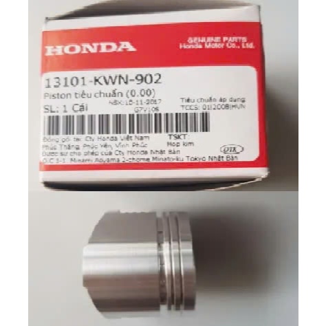 Piston tiêu chuẩn (0.00) PCX 125 dùng chung Airblade 125, Lead 125, SH 125 (13101KWN902)