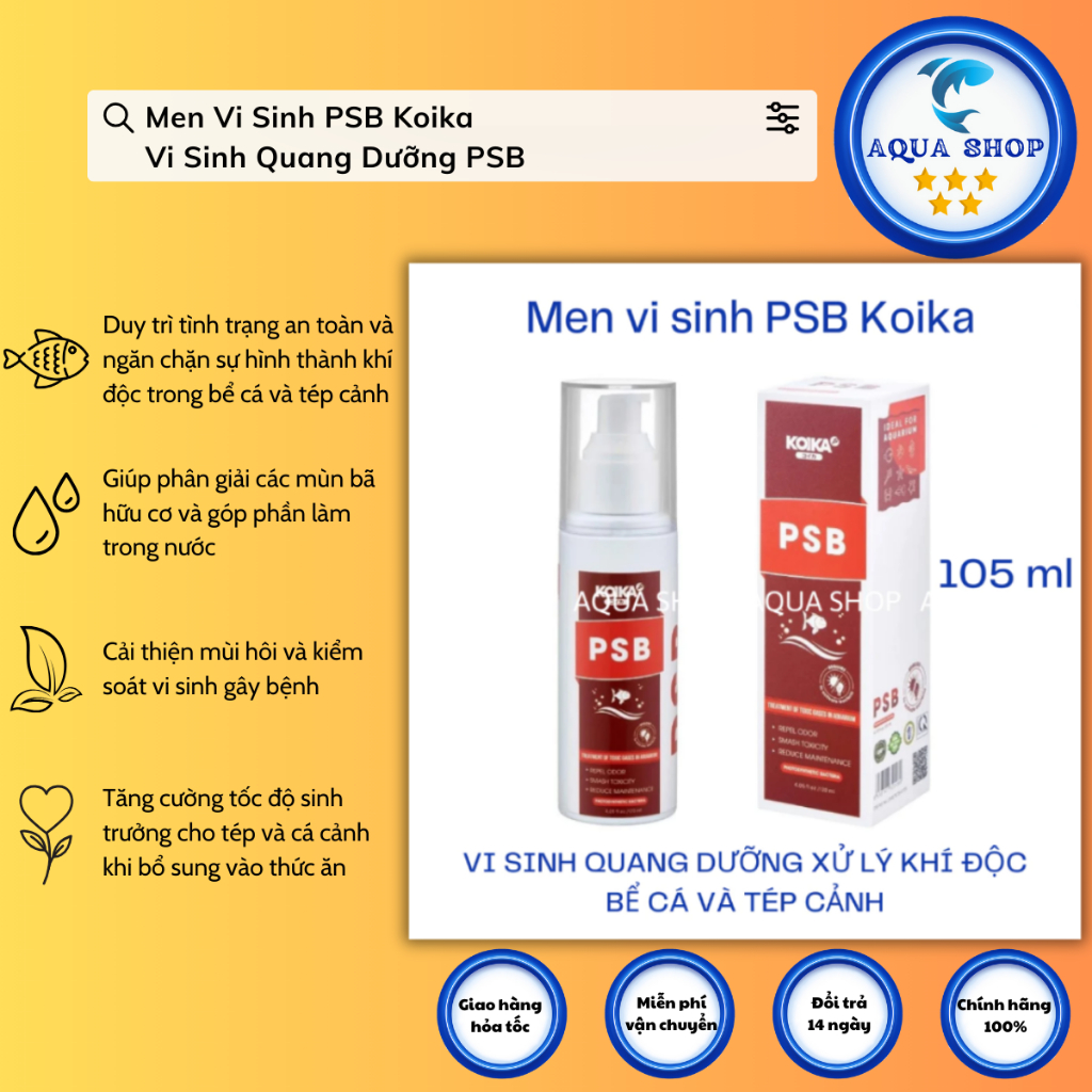 Men Vi Sinh PSB Koika/ Vi Sinh Quang Dưỡng PSB