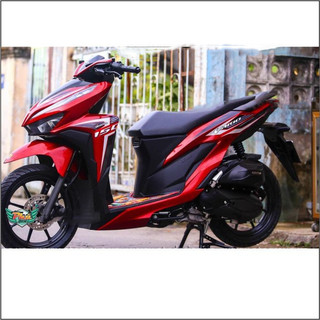 Tem Rời Vario đỏ đen trắng tổ ong (X)