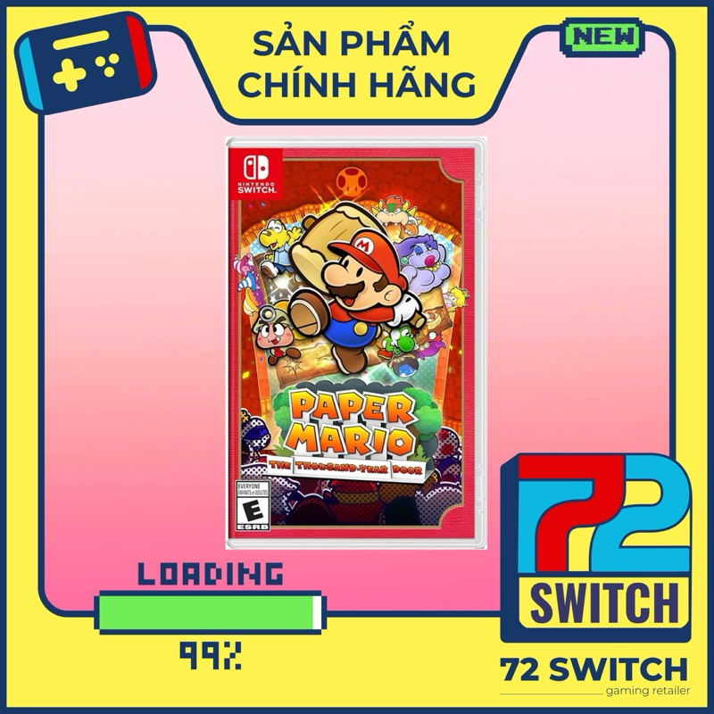 Băng Game Paper Mario™: The Thousand-Year Door Nintendo Switch