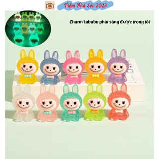  Combo 10 túi mù charm Labubu dạ quang phát sáng được trong tối   ngẫu nhiên  