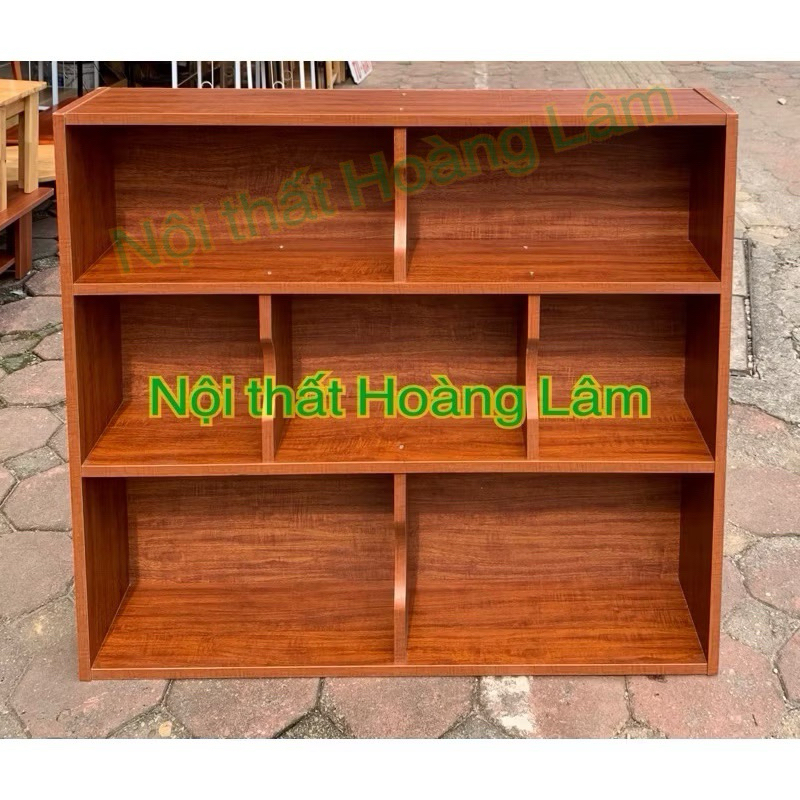 Giá sách treo tường gỗ công nghiệp