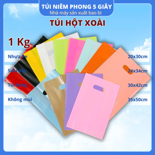 Túi hột xoài PE – đủ màu – đủ size Chất liệu nhựa PE bóng mịn – dẽo dai – Giá xưởng – 5 Giây