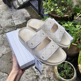 Dép quai ngang nam nữ Hàn quốc, dép MLB NY, dép cún thời trang hot nhất 2024