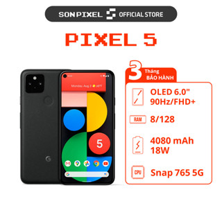 Điện Thoại Google Pixel 5 Quốc Tế, Chip Snapdragon 765G Ram 8G/128GB. SonPixel