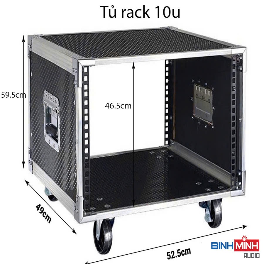 Tủ Rack 10U, Tủ đựng thiết bị âm thanh 10U